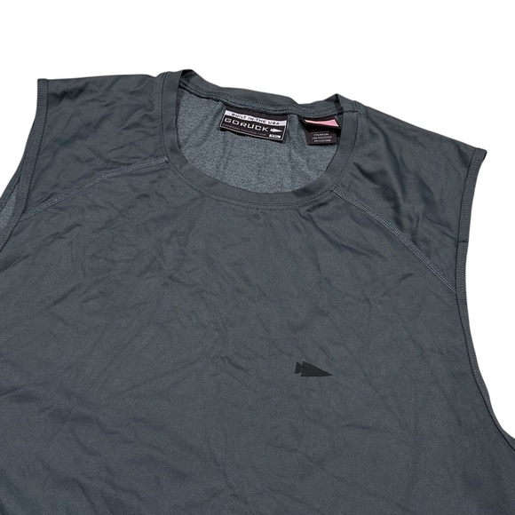 GoRuck American Training Tank Tanktop Gray Performance Sleeveless Shirt Mens 2XL - Picture 3 of 8